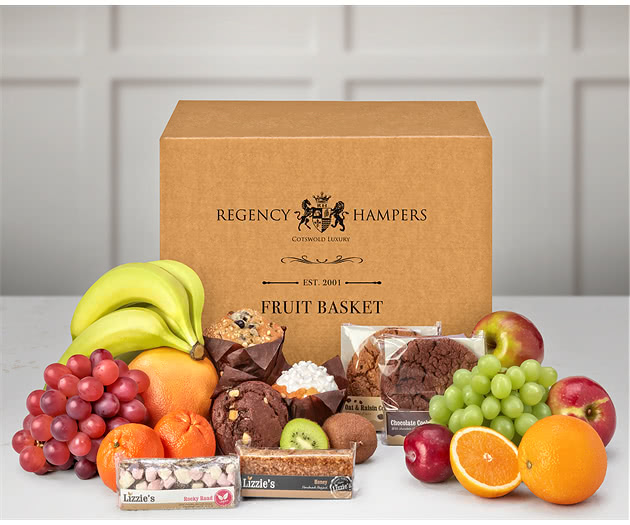 Fresh Fruit, Muffin & Biscuit Gift Box